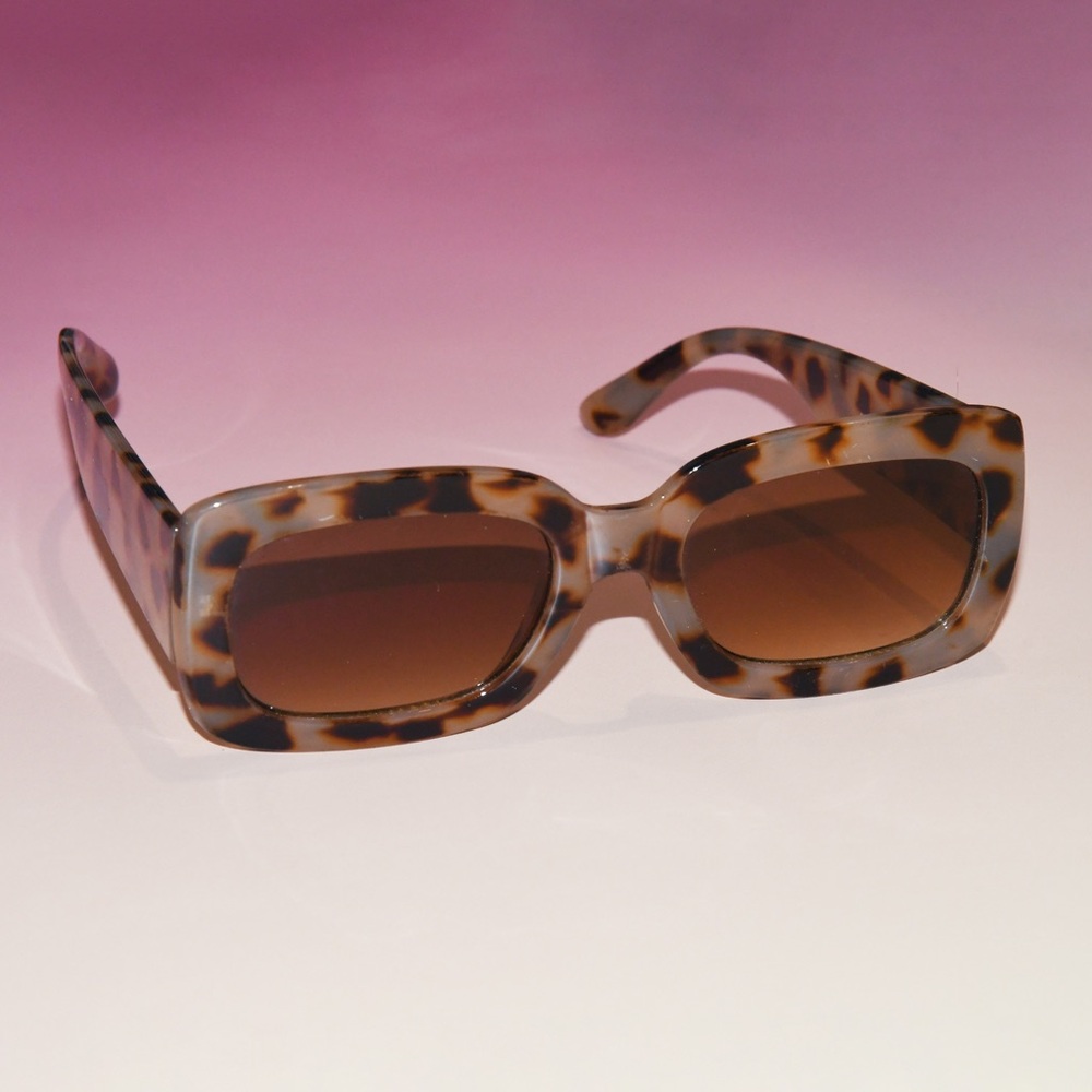 Retro Square Cateye Sunglasses